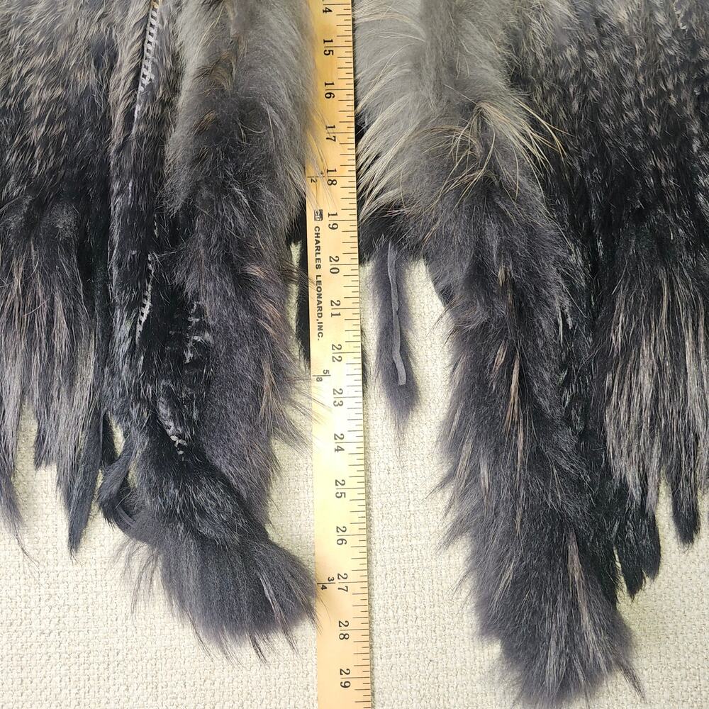 Dolce Cabo Authentic Rabbit Fur And Racoon Fur Ri… - image 7